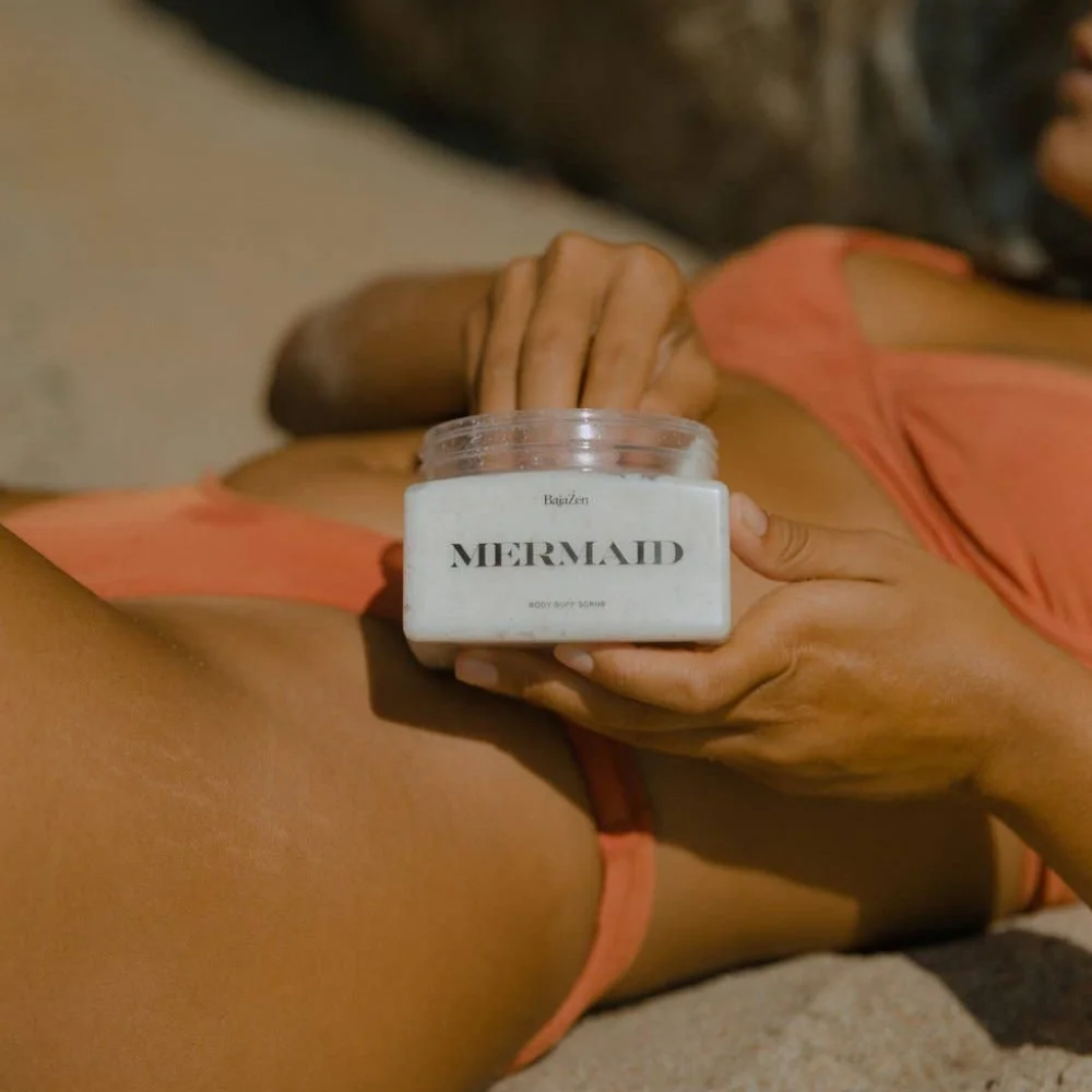NWT Baja Zen Mermaid Body Buff Scrub - 2 LEFT! ⛱️🌞🧜♀️ - Picture 3 of 4